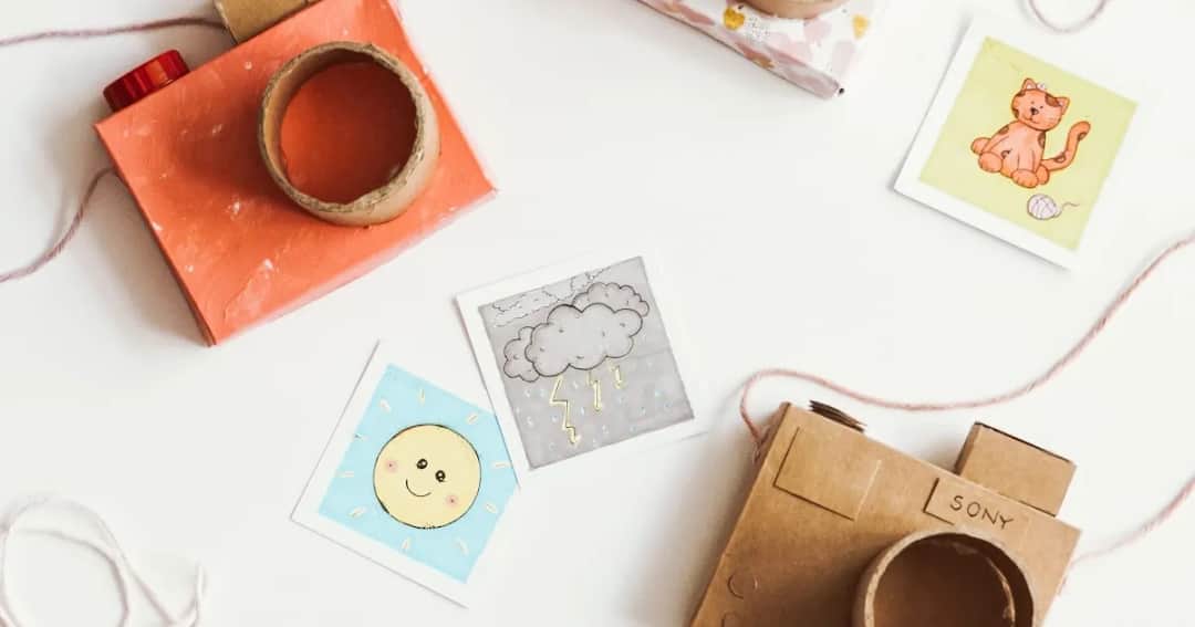 Jak zrobić aparat fotograficzny z papieru - prosta instrukcja krok po kroku