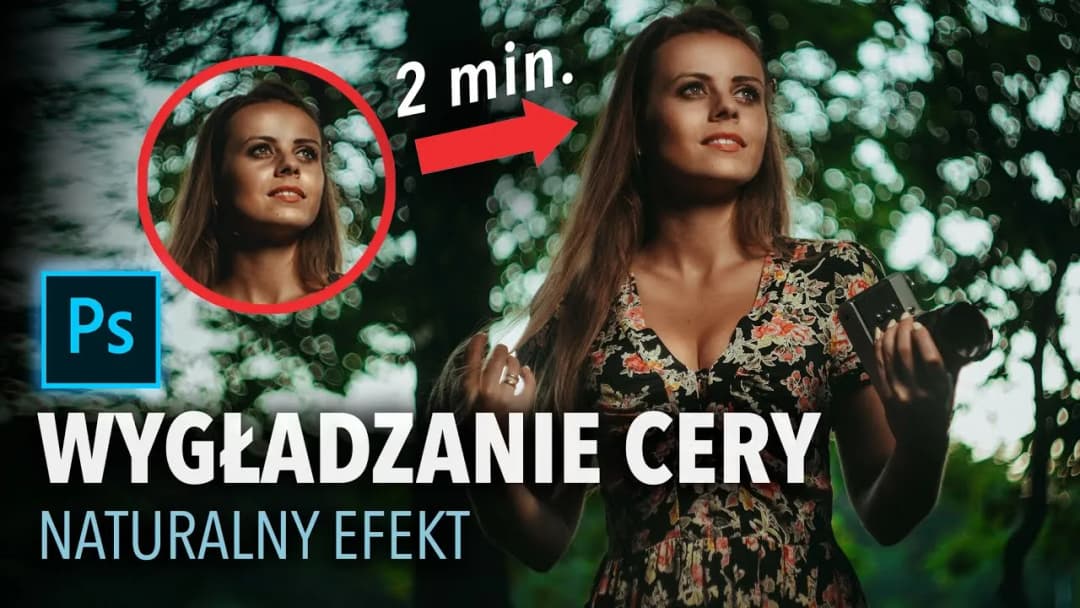 Jak wygładzić twarz w Photoshopie i uzyskać naturalny efekt
